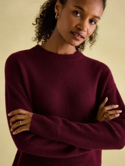 Ivy Red 100% Cashmere Jumper