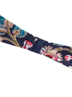Jasmine Navy Floral Bikini Top