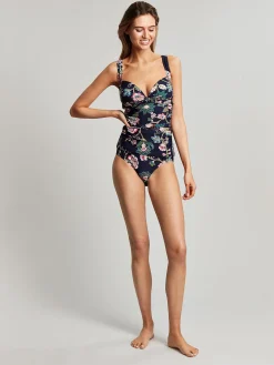 Jasmine Navy Floral Tankini Top