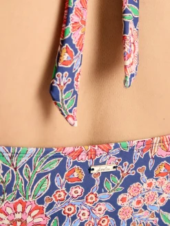 Jasmine Navy Printed Swimsuit