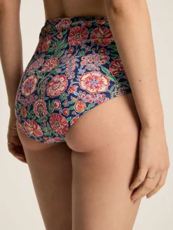 Jasmine Pink & Navy Tankini Bottoms