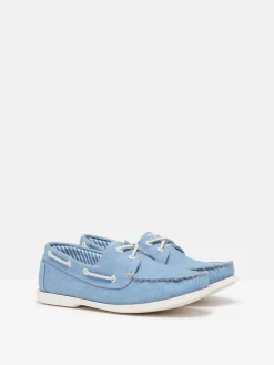 Joules X Chatham Blue Jetty Deck Shoes