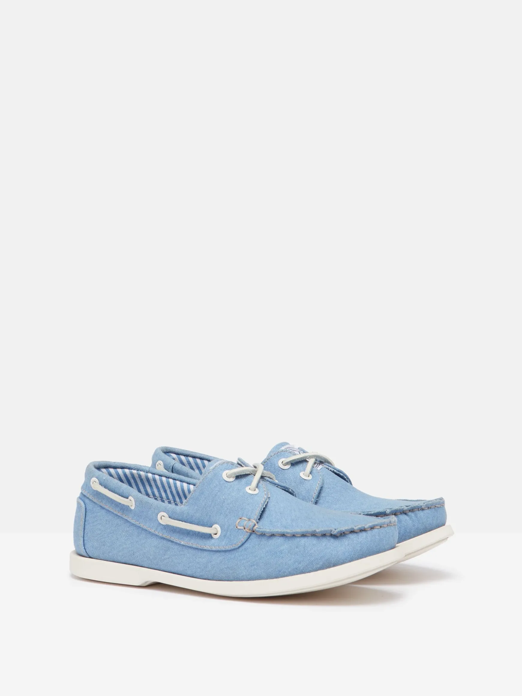 Joules X Chatham Blue Jetty Deck Shoes