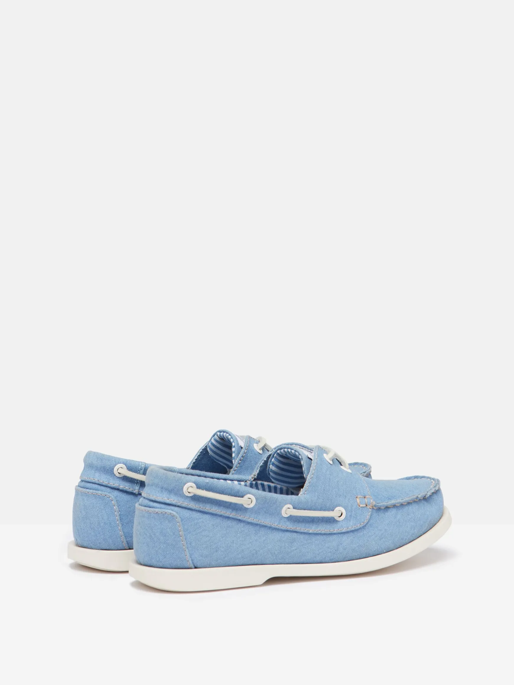 Joules X Chatham Blue Jetty Deck Shoes