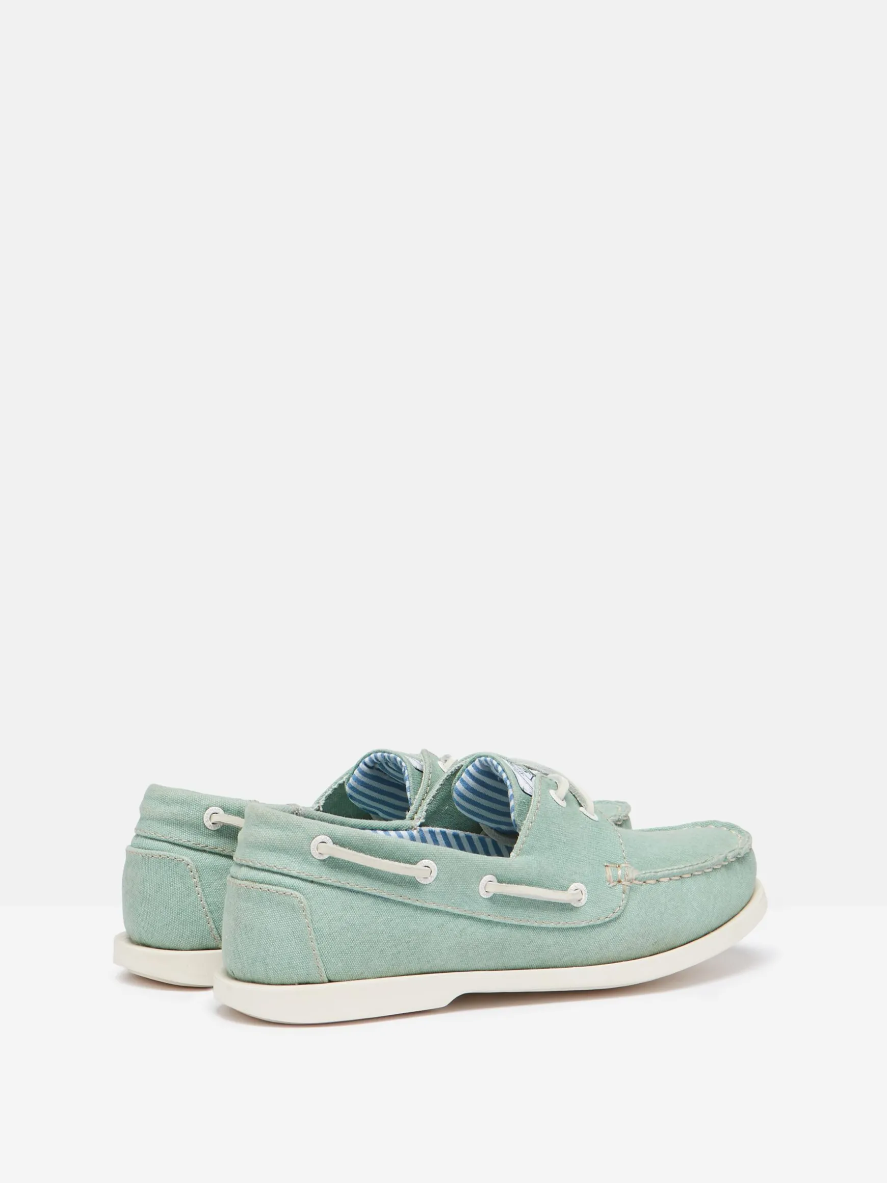 Joules X Chatham Green Jetty Deck Shoes