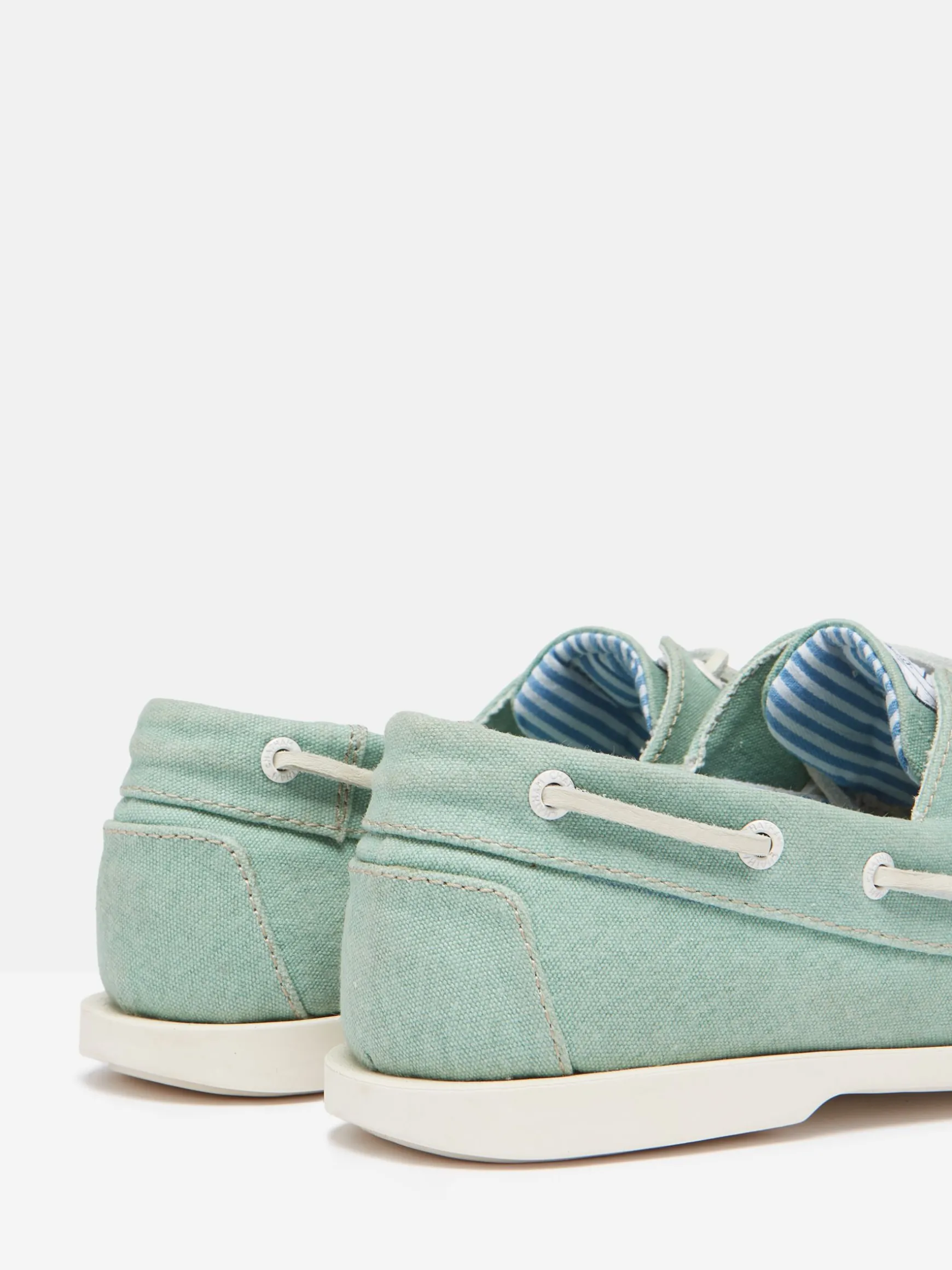 Joules X Chatham Green Jetty Deck Shoes