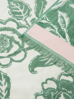 Juliette Green 100% Cotton Towel