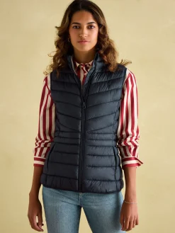 Kenley Navy Showerproof Padded Gilet