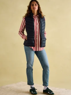 Kenley Navy Showerproof Padded Gilet