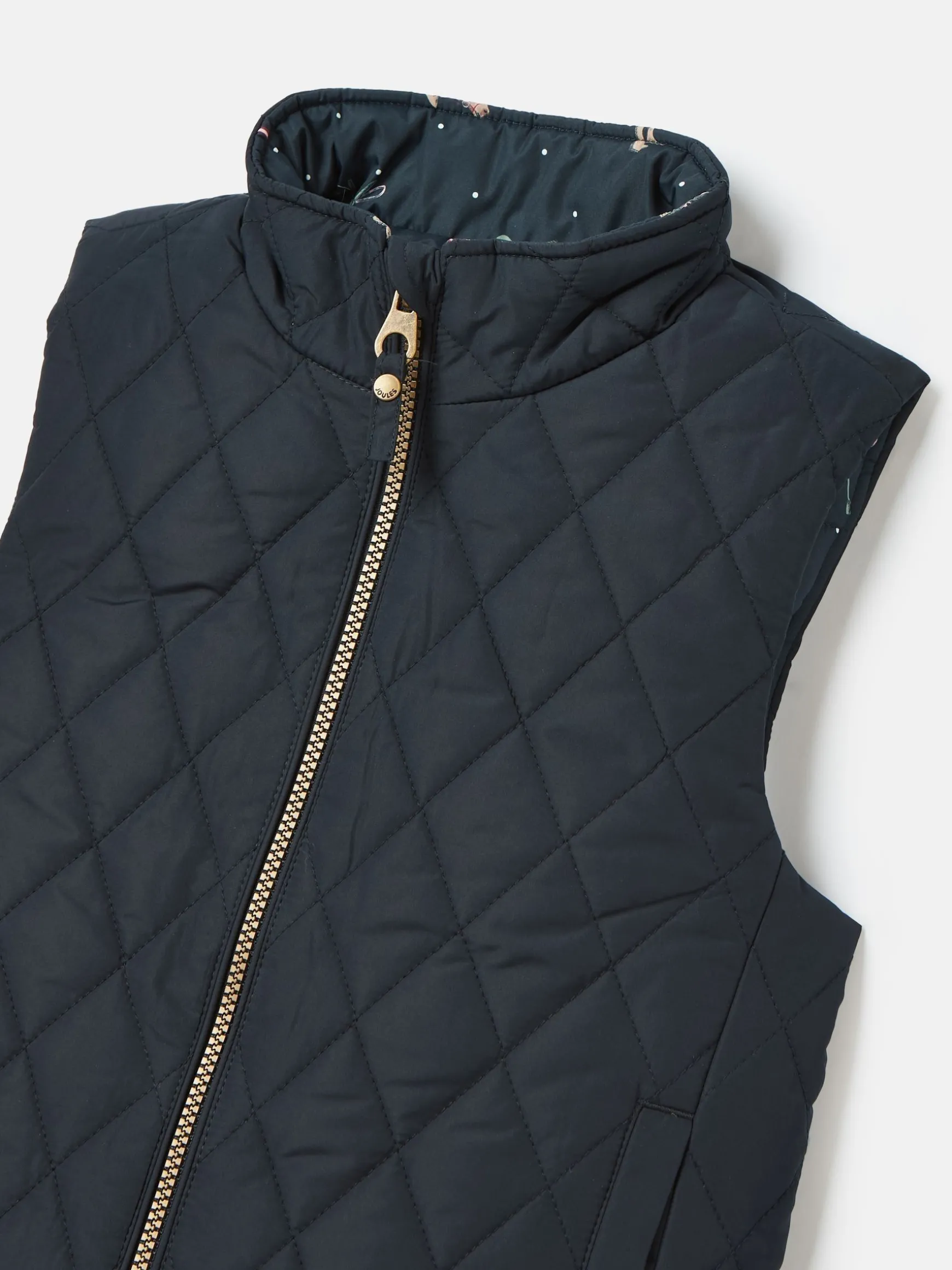 Kids' Atwell Navy Blue Showerproof Reversible Gilet