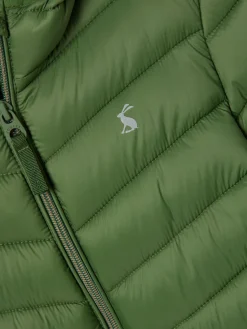Kids' Cairn Green Showerproof Padded Coat