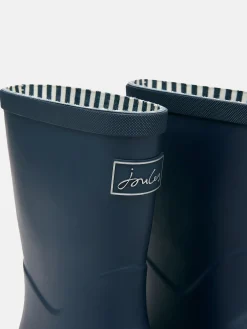 Kids' Classic Navy Blue Adjustable Wellies