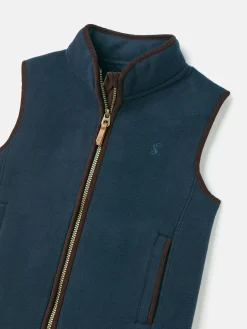 Kids' Coxton Blue Fleece Gilet