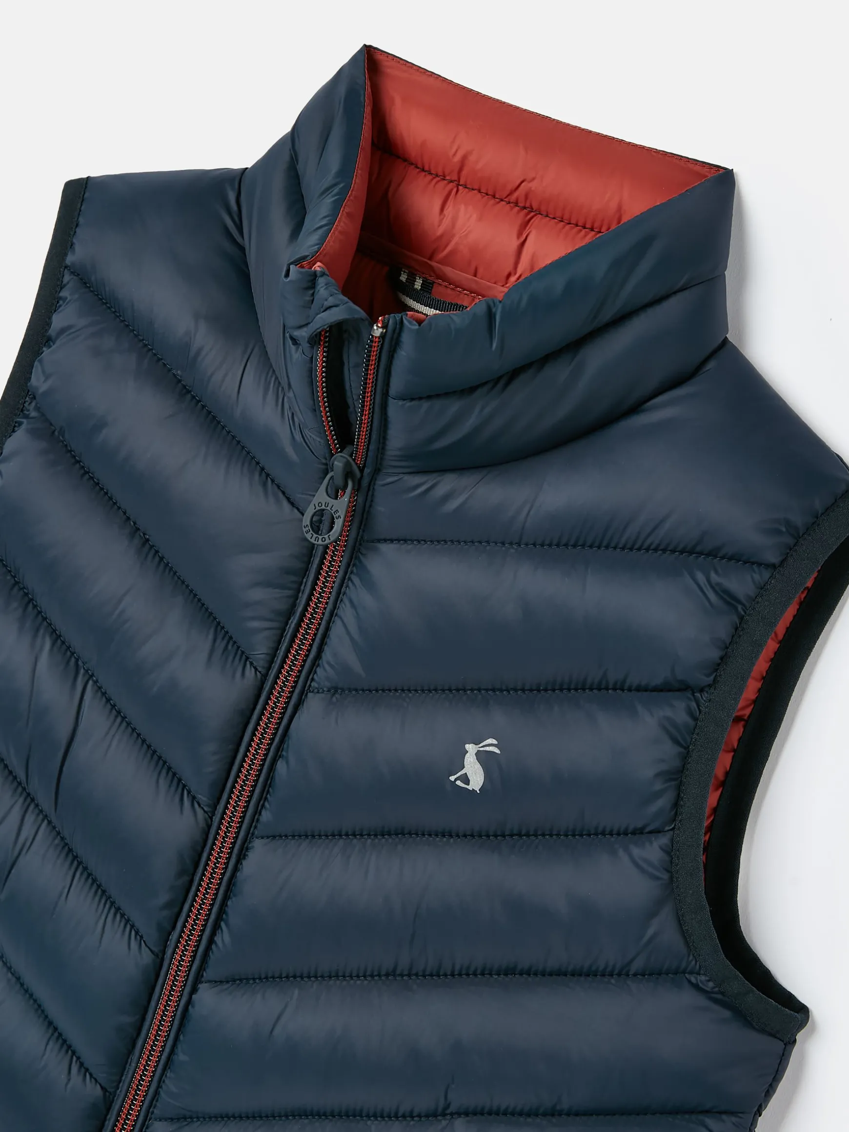 Kids' Crofton Navy Blue Showerproof Quilted Gilet