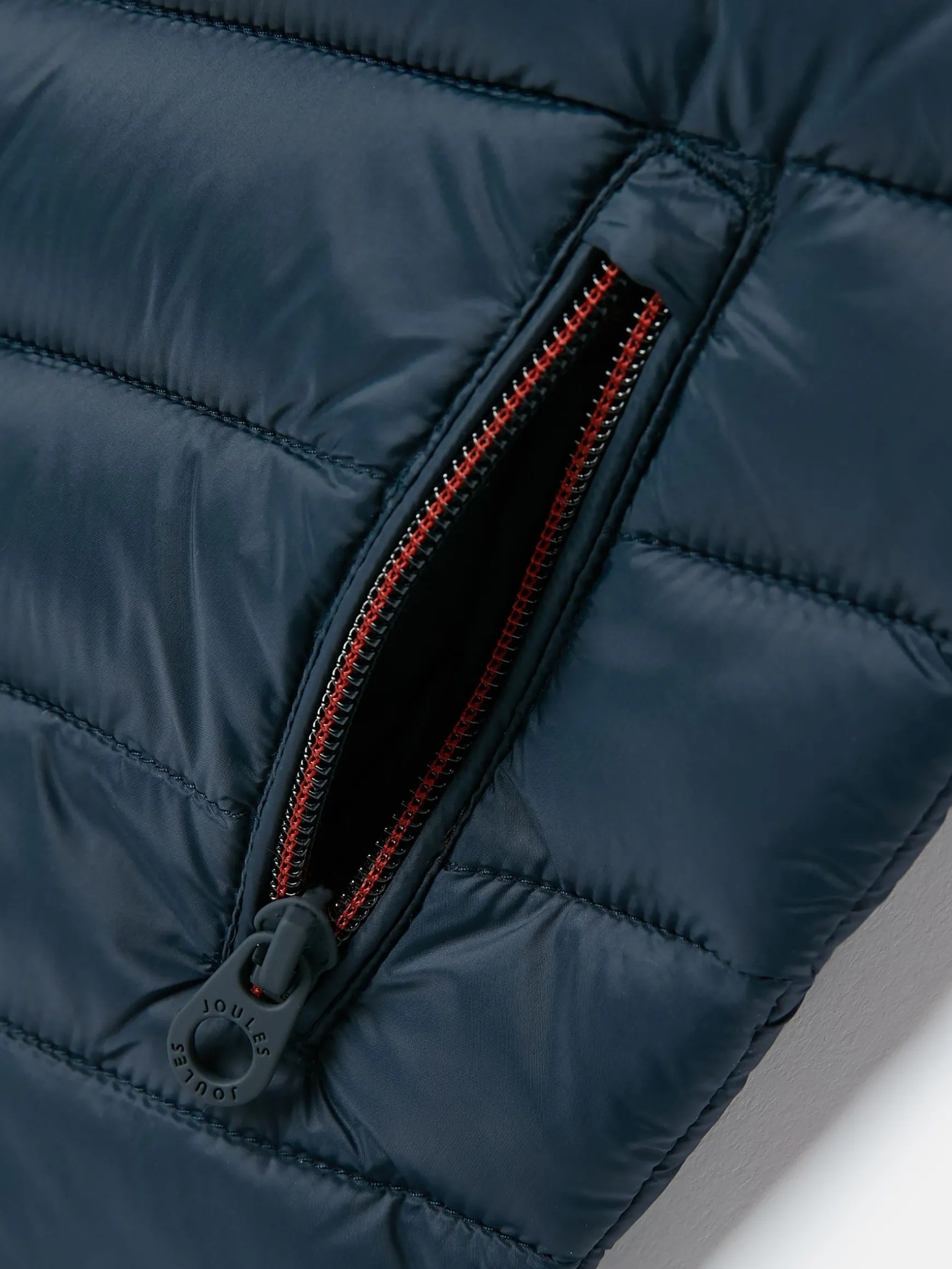 Kids' Crofton Navy Blue Showerproof Quilted Gilet