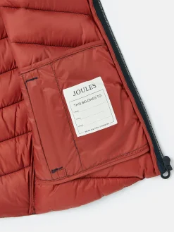 Kids' Crofton Navy Blue Showerproof Quilted Gilet