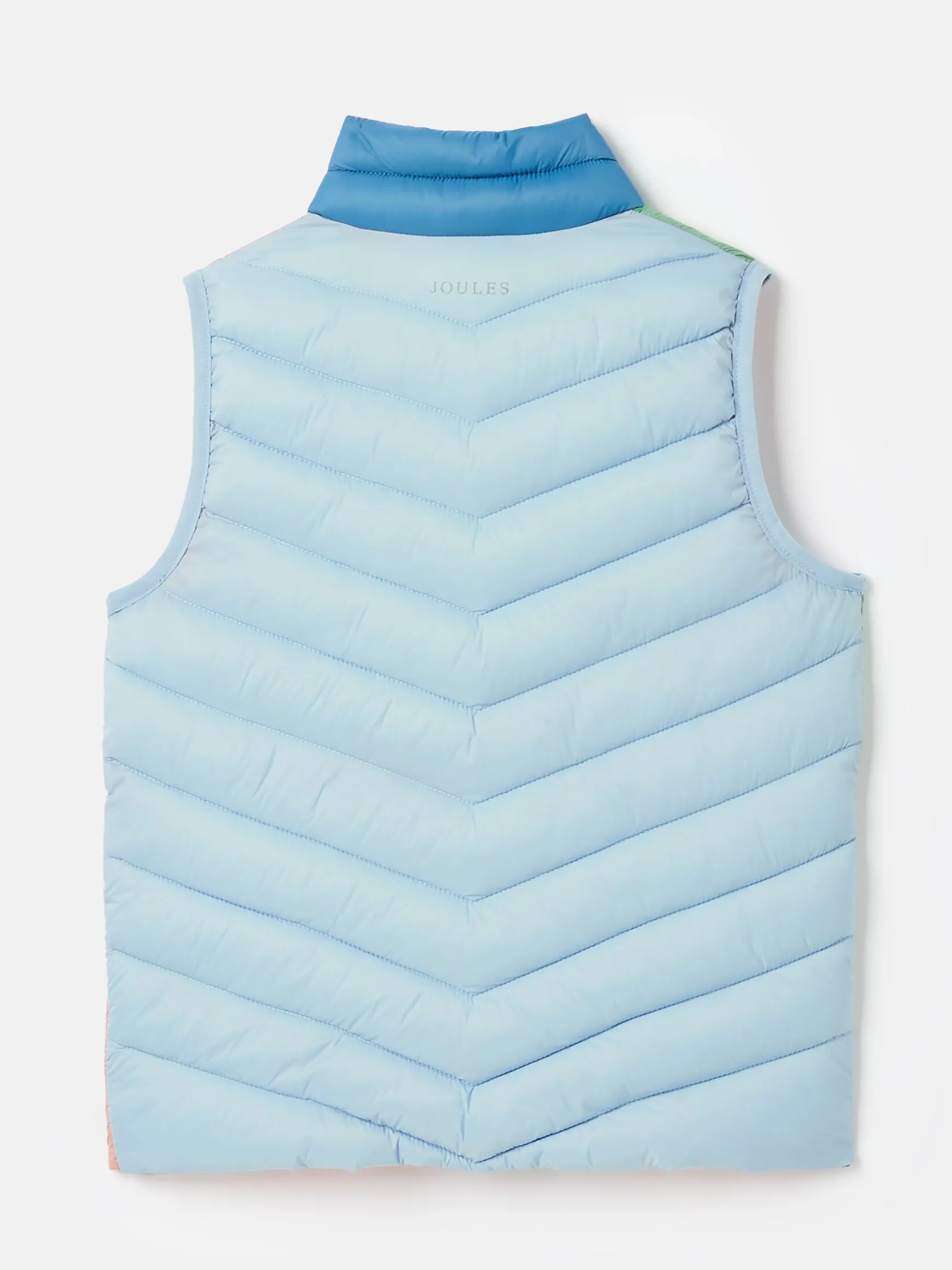 Kids' Crofton Pink Hotchpotch Showerproof Quilted Gilet