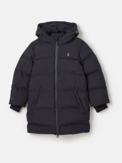 Kids' Padwell Navy Blue Waterproof Padded Coat