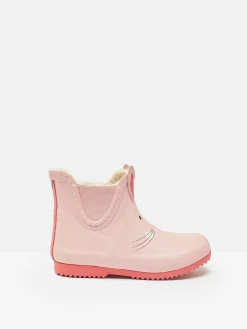 Kids' Raindance Pink Kids' Character Fleece Lined Ankle Wellies