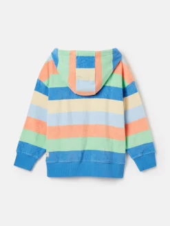 Kids' Shoreside Multi Stripe Towelling Hoodie