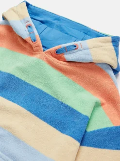 Kids' Shoreside Multi Stripe Towelling Hoodie