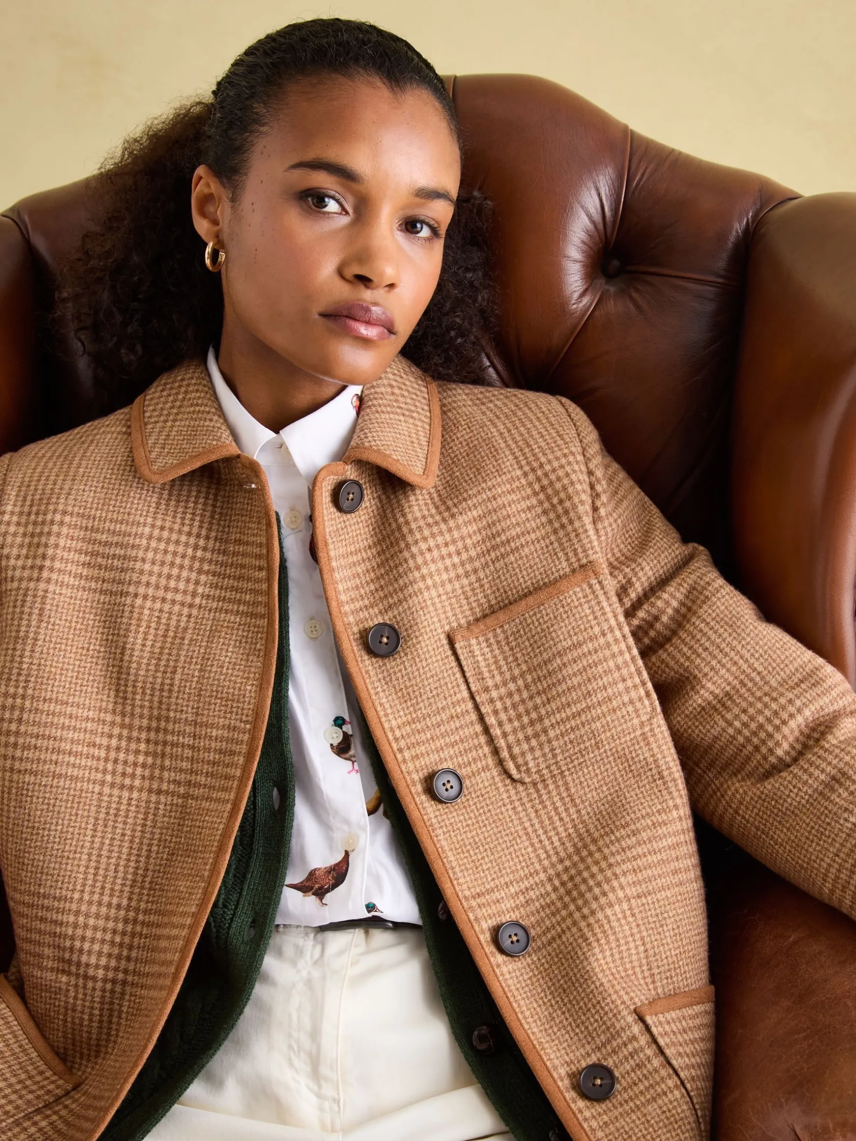 Launton Check Tweed Jacket