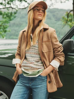 Launton Check Tweed Jacket