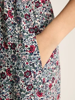 Lillia Multi Tie Waist Tiered Dress