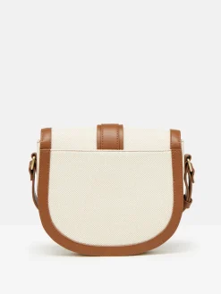 Ludlow Tan Canvas Cross Body Bag