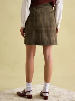 Maize Check Skirt