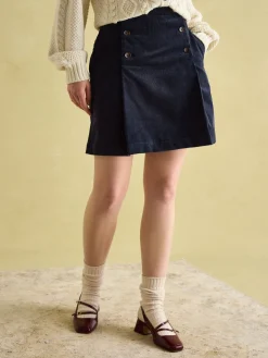 Maize Navy Skirt
