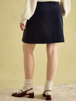 Maize Navy Skirt