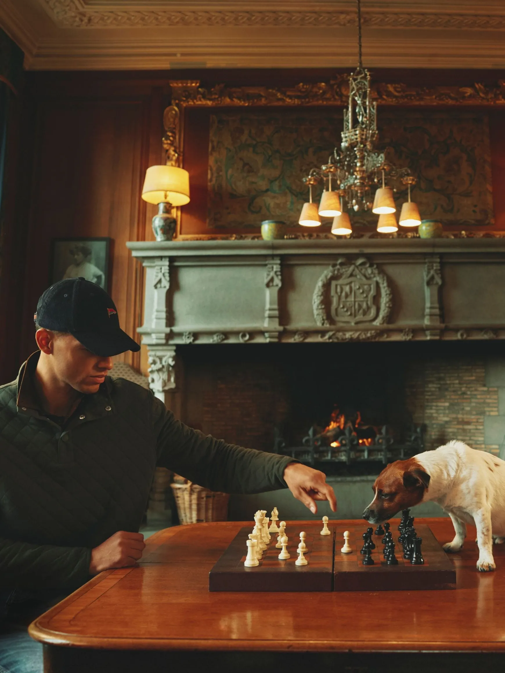 Malton Green Quilted Jersey Pullover Sweatshirt