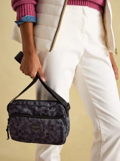 Marlow Black/Animal Cross Body Bag
