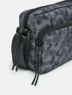 Marlow Black/Animal Cross Body Bag