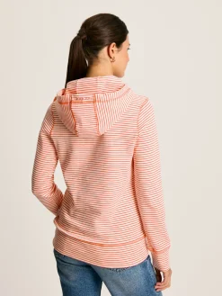 Marlston Red Stripe Slim Fit Hoodie