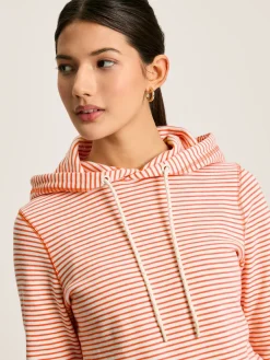 Marlston Red Stripe Slim Fit Hoodie