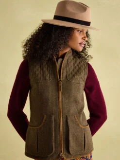 Maude Neutral Wool Fedora