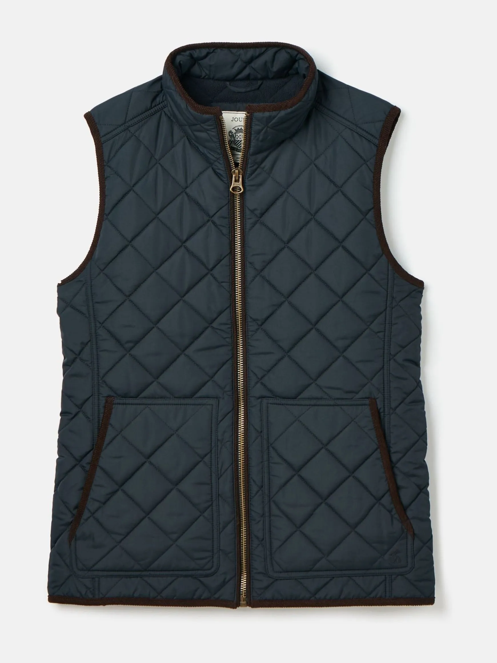 Maynard Navy Blue Diamond Quilted Gilet