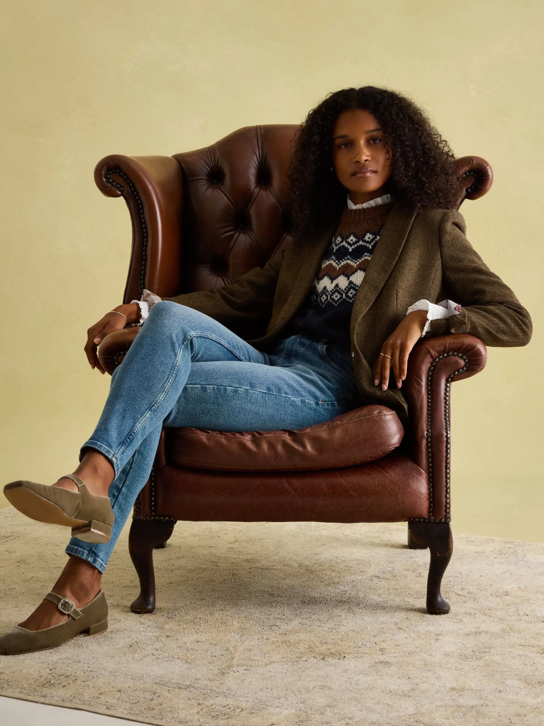 Mid Blue Skinny Fit Jeans