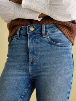 Mid Blue Skinny Fit Jeans