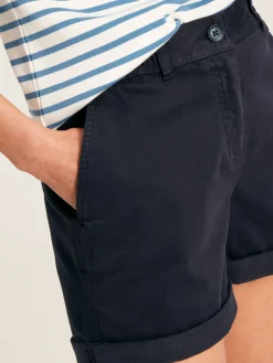 Navy Blue Chino Shorts