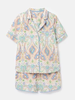 Olivia Multi/White Pyjama Set