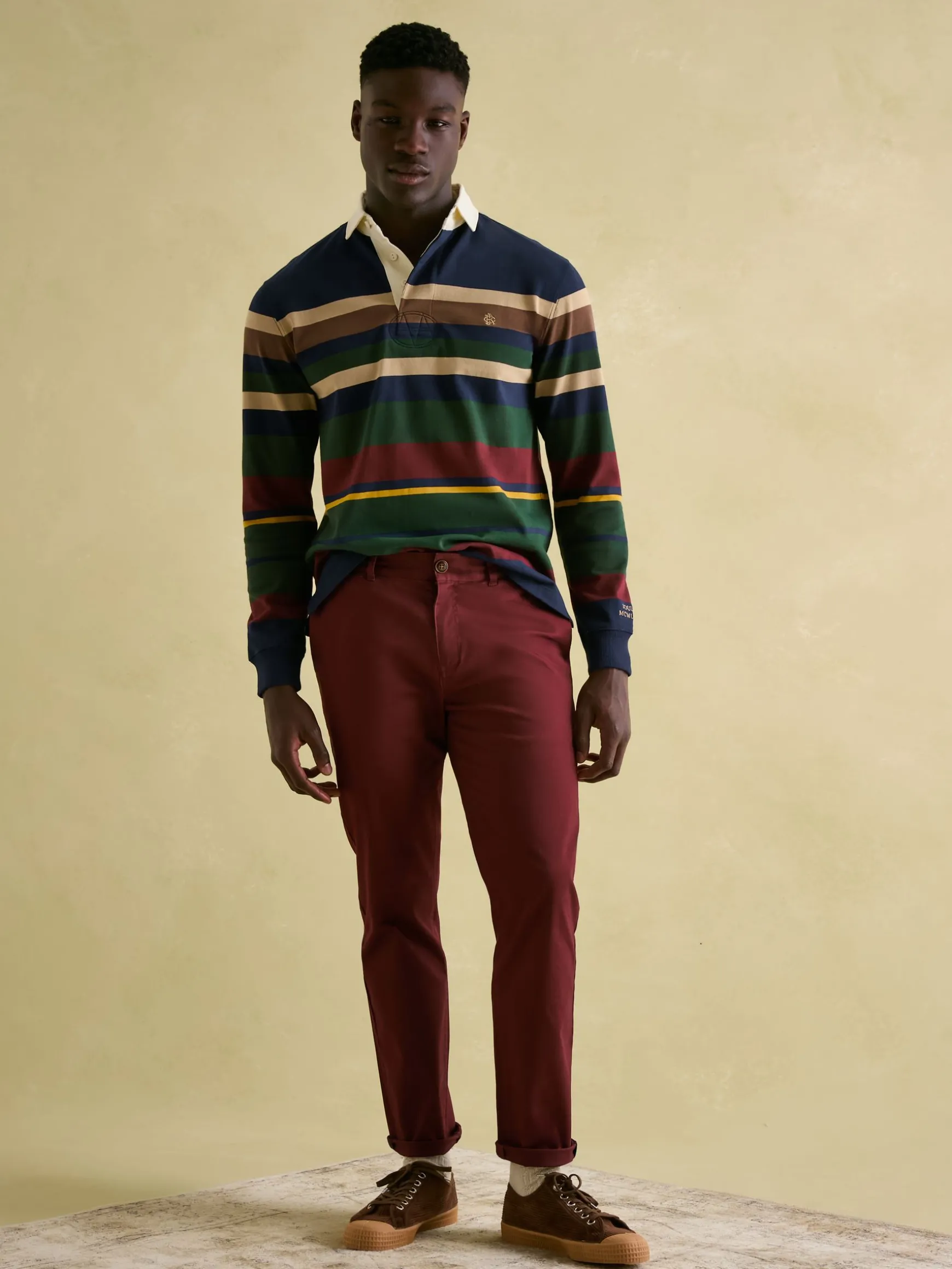 Onside Multi Striped Rugby Shirt