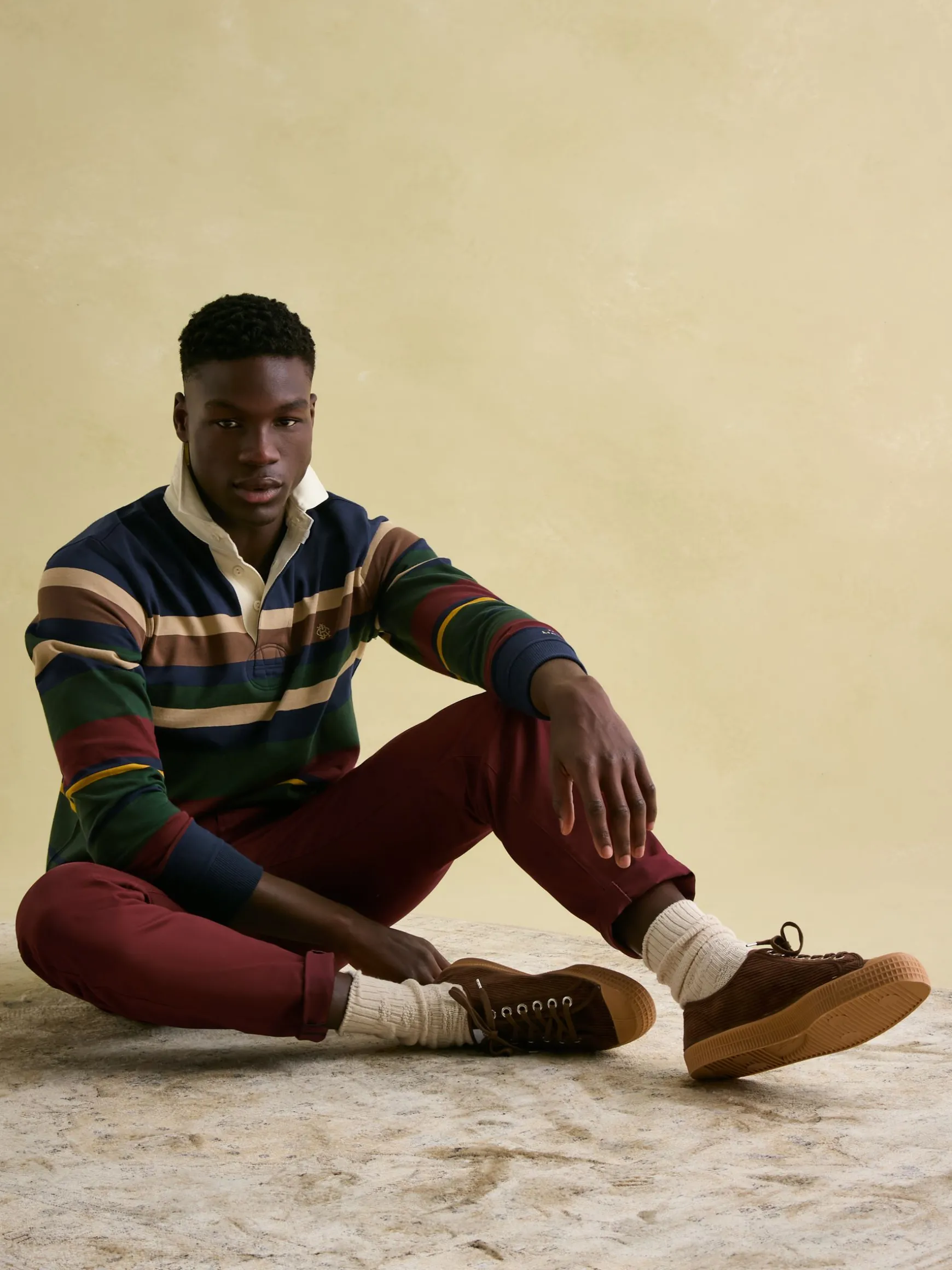 Onside Multi Striped Rugby Shirt