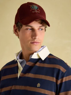 Onside Navy & Brown Striped Rugby Shirt