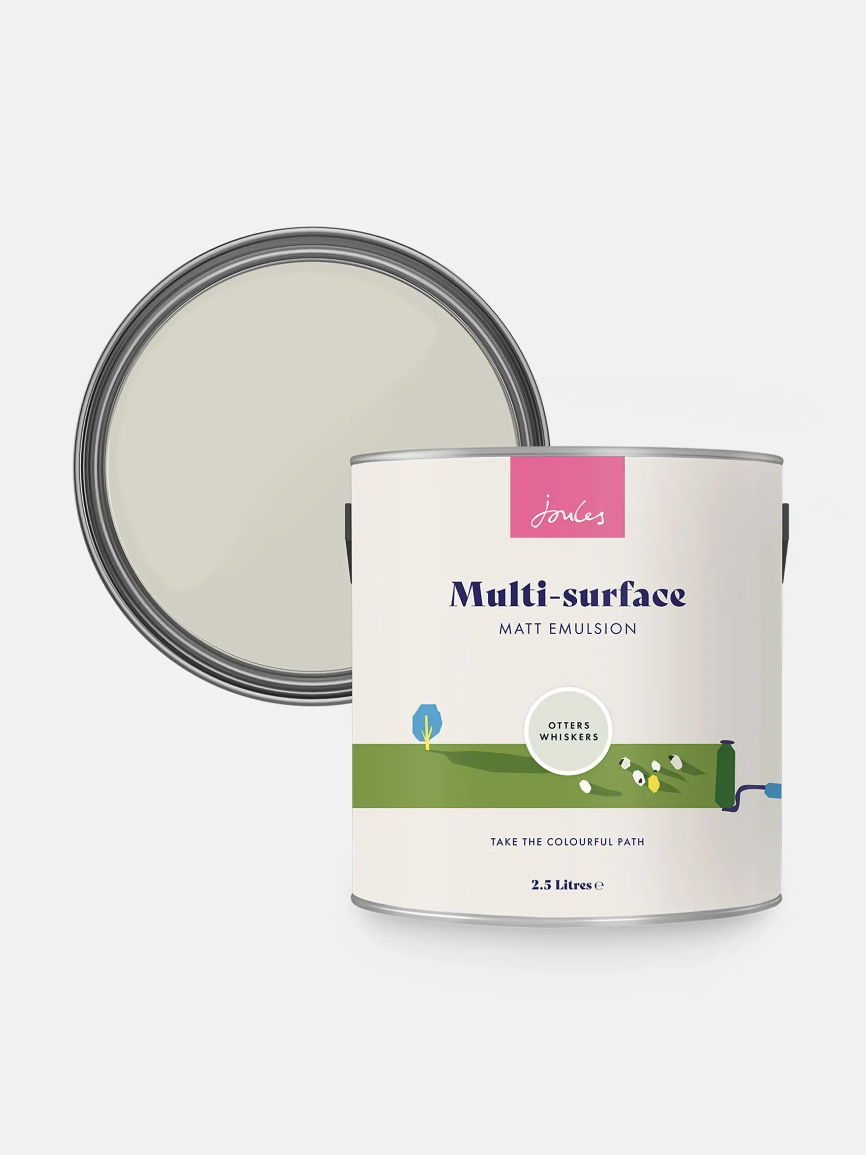 Otters Whiskers Cream Surface Matt Emulsion