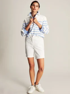 Ottilie Blue Striped Deck Sweat Top