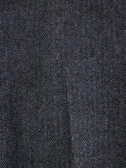 Oundle Navy Herringbone Slim Fit Trousers