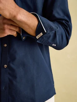 Oxford Navy Long Sleeve Classic Fit Shirt